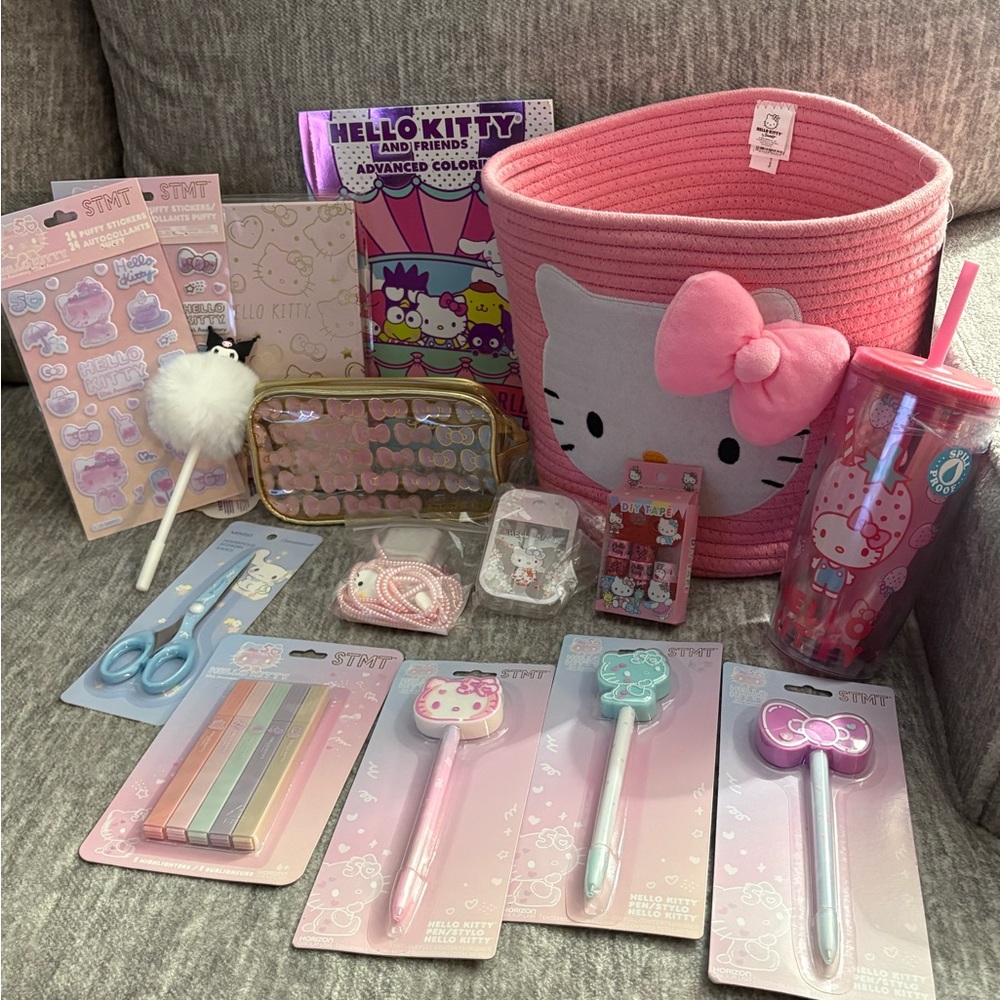 Hello Kitty Stationary and accessories bundle